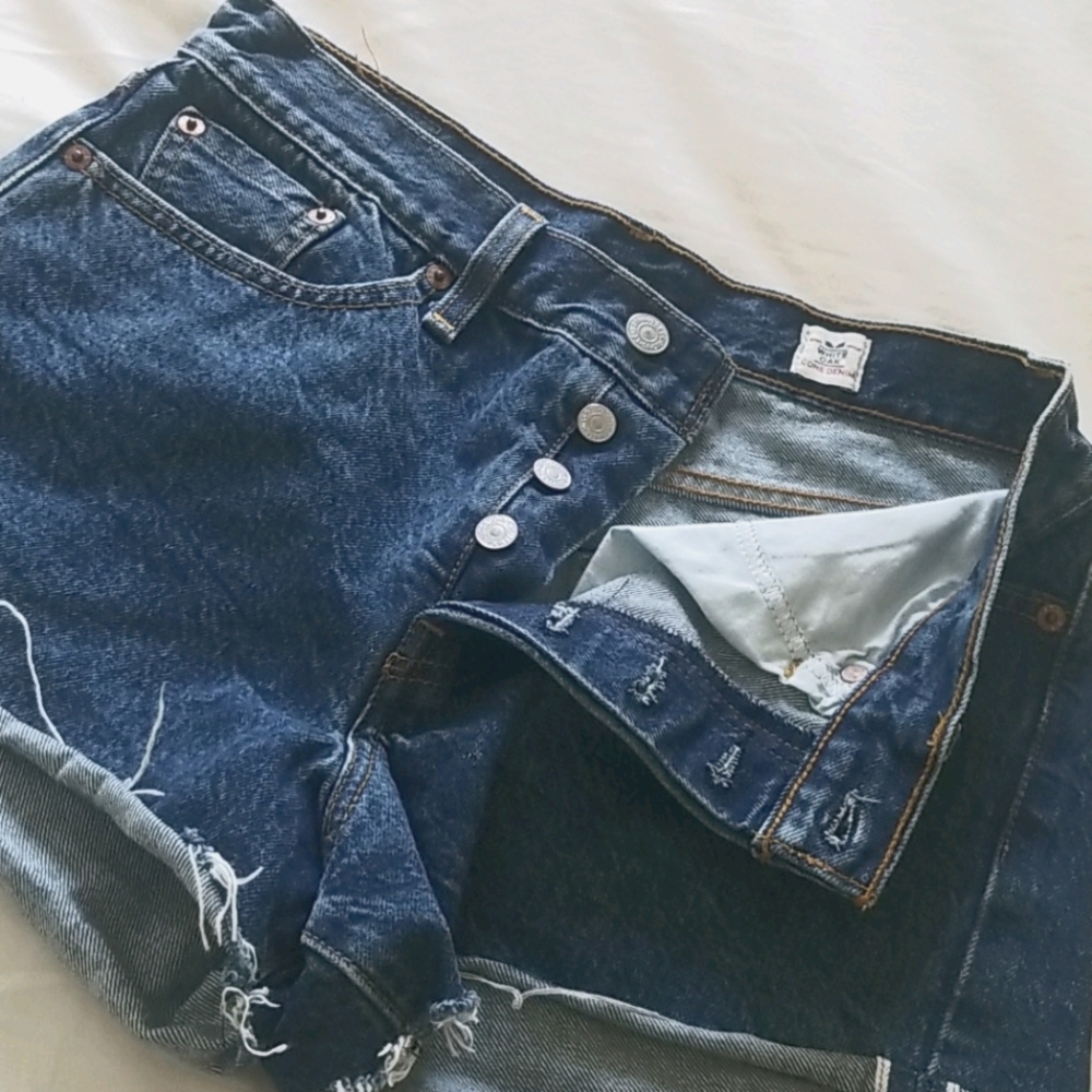Levi's Highrise Denim Button Fly Short